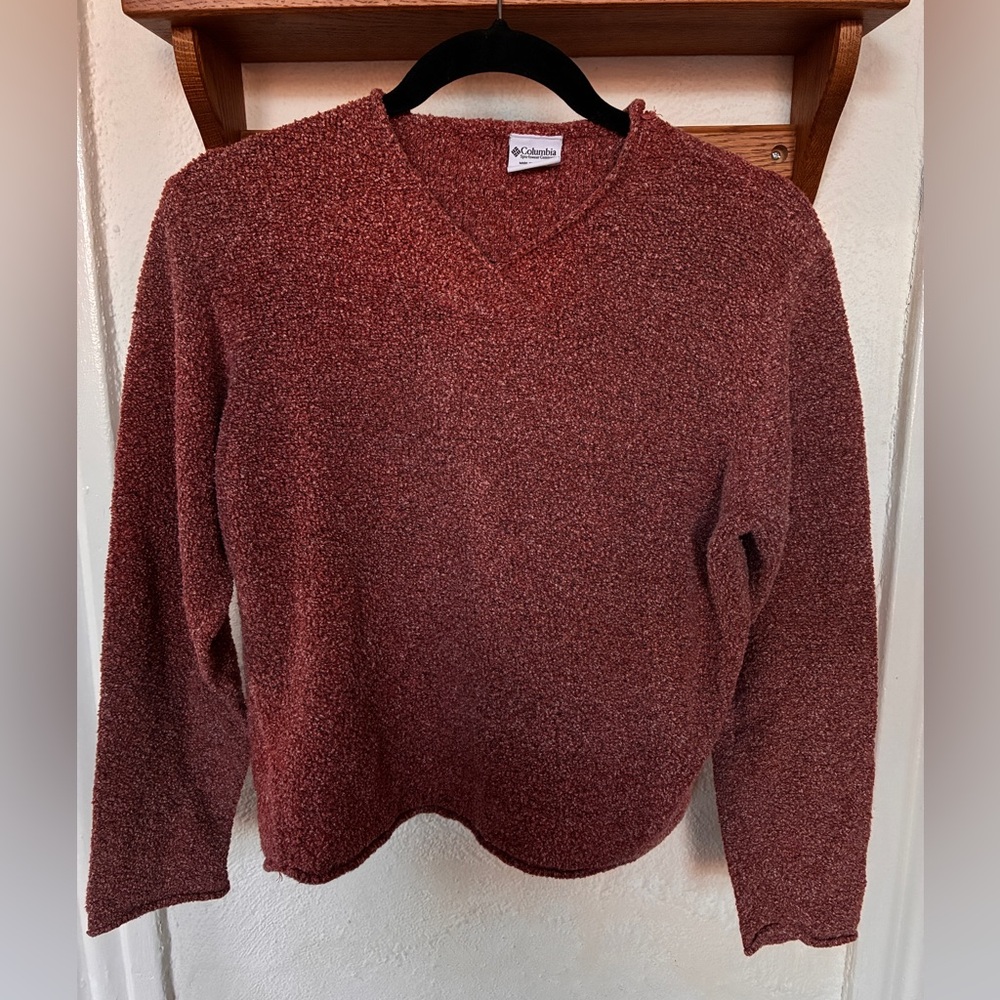 Columbia Women’s Long Sleeve Cotton Blend Pullover Medium